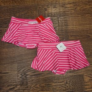 NWT Hanna Andersson Swim skirts size 14-16 *Set of 2*